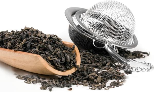 Tekugler, 3-pak, 304 rustfrit stål finmaskede tesier med kæde og krog til løs te og urter, 7 cm
