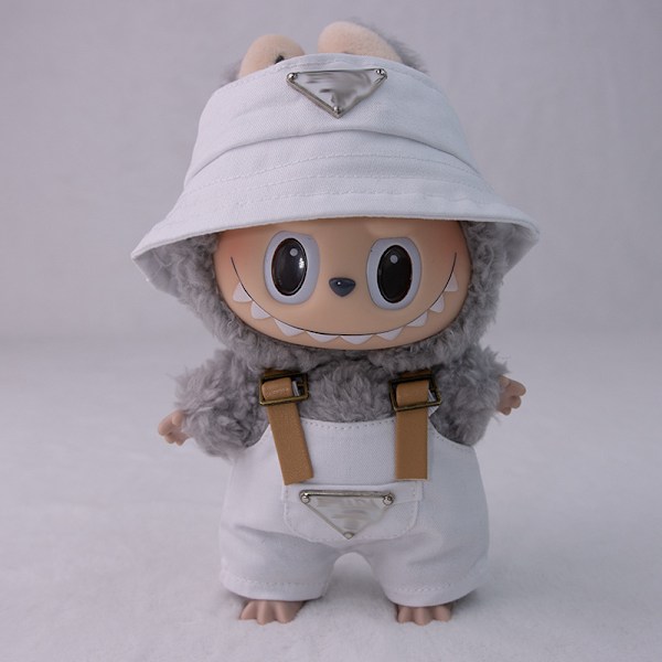 [HH] Labubu Dockkläder Labubu Designerkläder Overall Klädset Labubu Kläder och Tillbehör Suitable for 15/17 cm 2