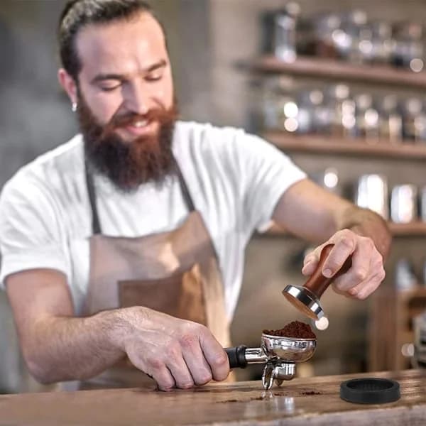 51 mm Barista Espresso Tamper i Rustfrit Stål