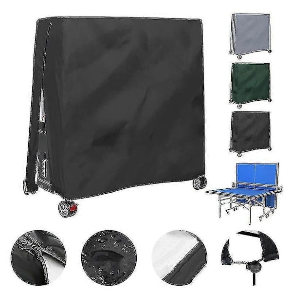 /HA/2024 Ulkokäyttöön Tarkoitettu Vedenpitävä ja Pölytiivis Pingispöydän Suojus Pingispöydän Suojus 165x70x185cm