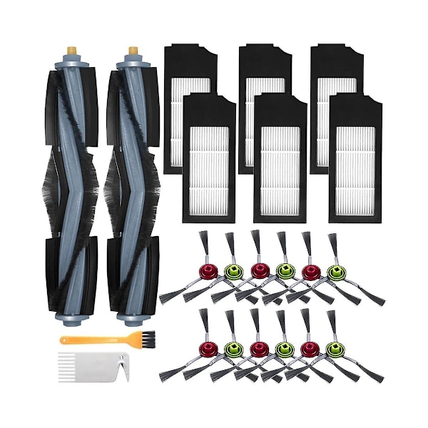 Tillbehör till Deebot X1 Omni / X1 Turbo / X1 och X1 Plus dammsugare huvudborste filter