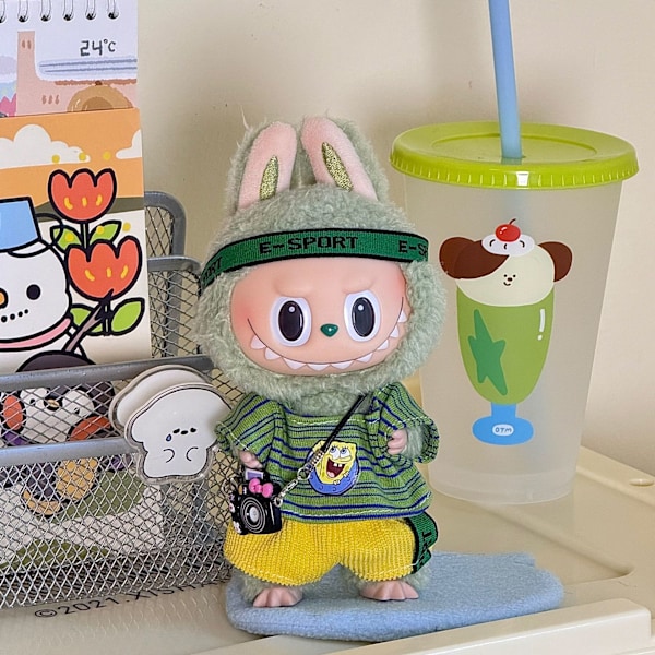 [HH]Styles Labubu Originalt Tøjsæt Sødt Plyslegetøj Tilpasning Tilhører Din Labubu 21 (excluding dolls)