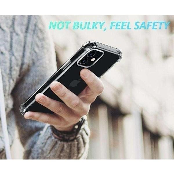 /HH/iPhone 16 Pro Max - Silikone Stødsikkert Skal ekstra stødabsorberende Transparent