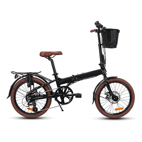 Fletcykelkurv i pileflet med stropper til 12-16 tommer cruiser/bycykler børnecykel