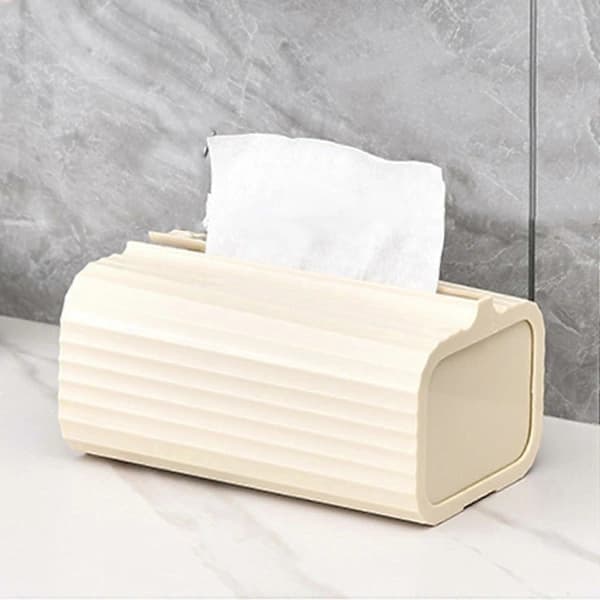 HA~Veggmontert Luksuriøs Tissue Box Holder, Tissue Dispenser for Bad