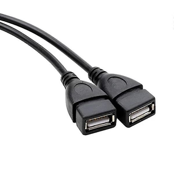 Y-kabel Dobbel USB-port Forlenger Hub Data Lader Strømdelingsadapter []