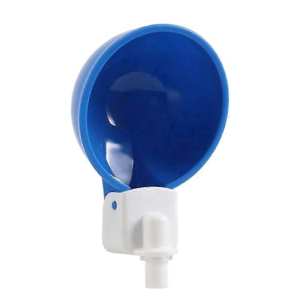 10-pak - Blå Store Automatiske Vandkopper til Høns - Vandkopper Egnet til Høns
