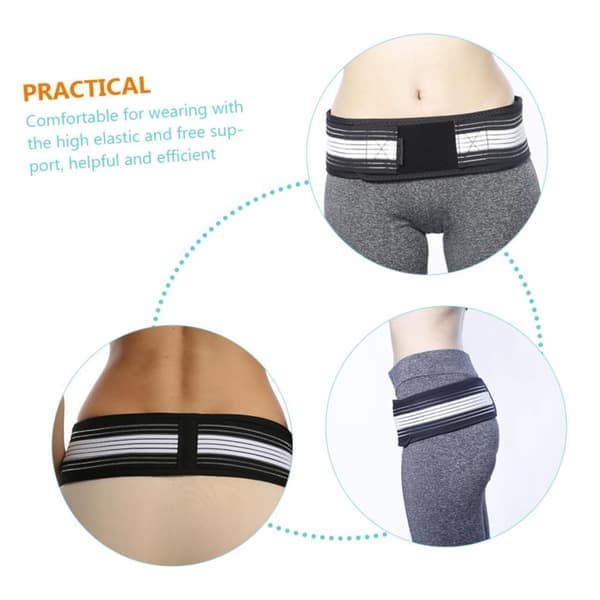 Hoftebælte – Justerbar lindring ved iskias & hofteproblemer