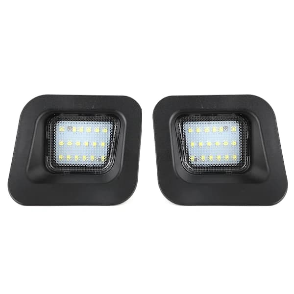 2 stk Bil LED Skiltlys Lampe Passer for Dodge Ram 1500 2500 3500 2003-2018
