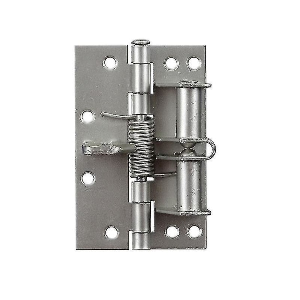 Automatic Closing Hinge Spring Hinge High Elastic Door Sand Door Spring Positioning, Silver