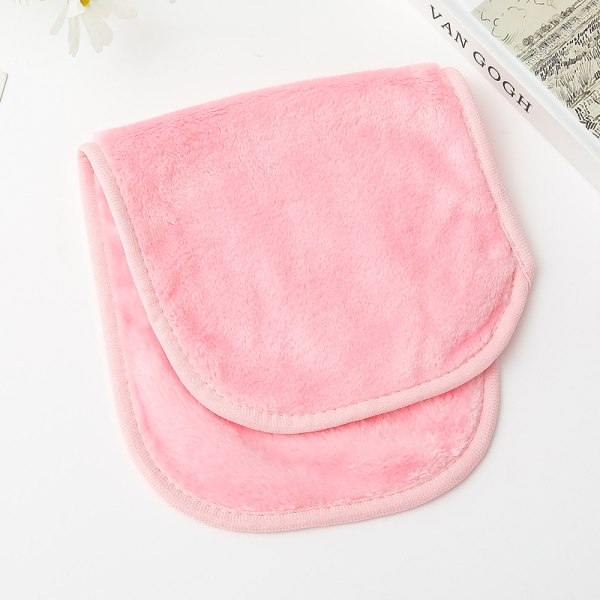 Make Up Eraser - Handduk för ansiktsduk, sminkborttagning rosa