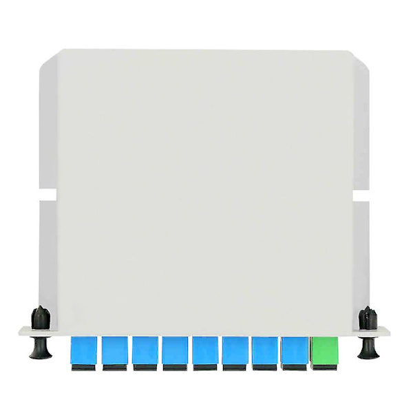 Fiberoptisk PLC-splitter 1 x 8 insticks utomhus elektrisk splitter / Lgx / kassetttyp Sc/