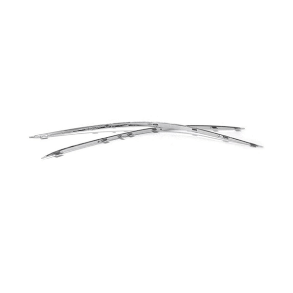Lh Eller Rh Eller 1 Par Støtfanger Forkrommet List Trim Støping For W211 2006-2009 2118852321 2118852421