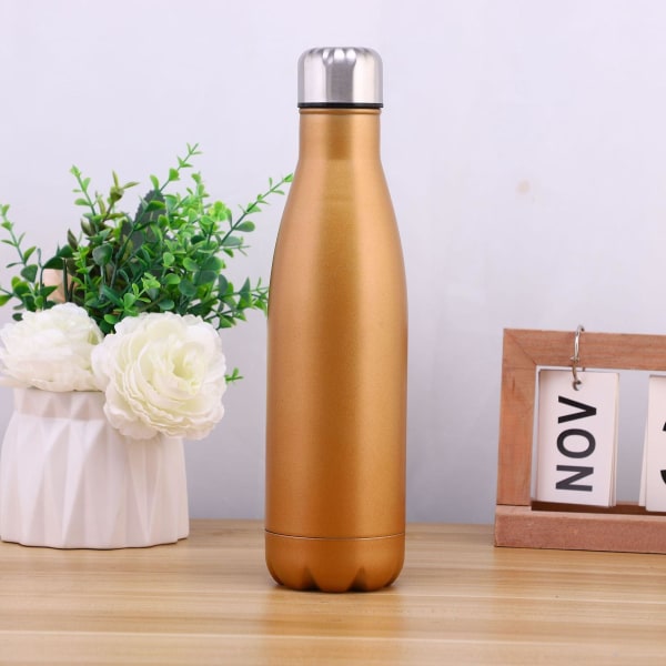 304 stainless steel cola bottle large capacity outdoor thermos sports pot bowling cup 19 500ml(WZ1979)