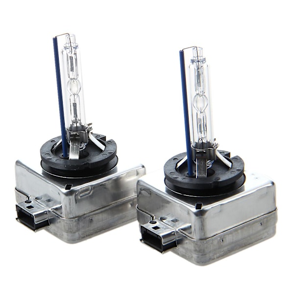 2 x Bil Auto D1s Frontljusstrålkastare Xenonlampa 35w 8000k