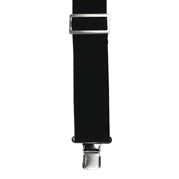CTM Elastiske seler med klipsfeste 2 tommer Brannmann (Herre) [] Svart one size