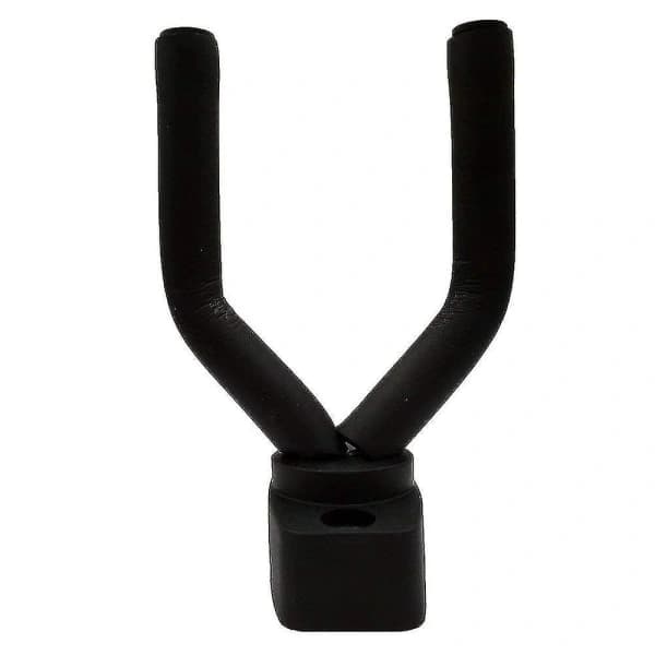 HA-5-pack Svart Gitarrhängare Väggmonterad Display med Skruvar Passar Gitarrer