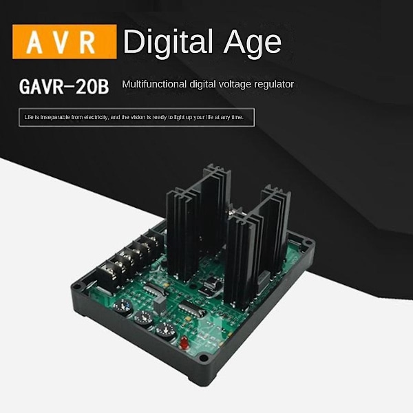 Gavr-20b Børsteløs Generator Automatisk Spenningsregulator Avr Generator 220/400vac Frekvensbeskyttelse