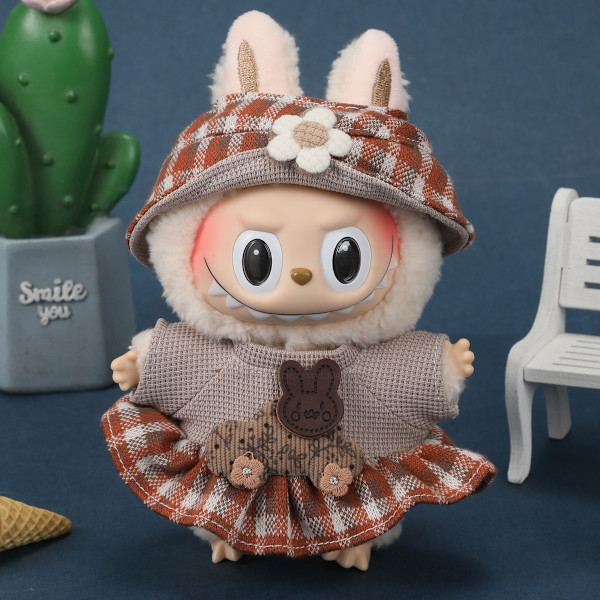 [HH]Labubu Kläder Variation av Stilar Byxor Kjol Hatt Rem Byxor Tillverkare Hög Kvalitet Dolls not included Labu - 15
