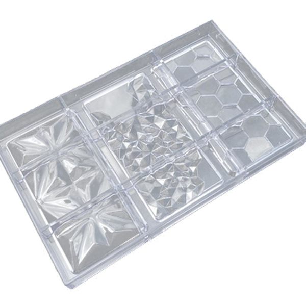 Chokolade Cadny Bar Form Polycarbonat Chokoladeform Plastik Bage Kageform Bonbon Confe