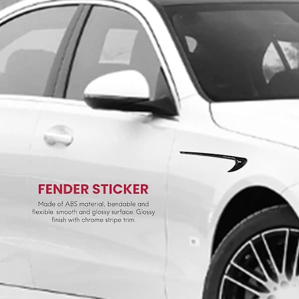 2 stk. Bil Sideventil Dekoration Til E-Klasse W213 C-Klasse W205 Ombygning E63s Amg Tilbehør