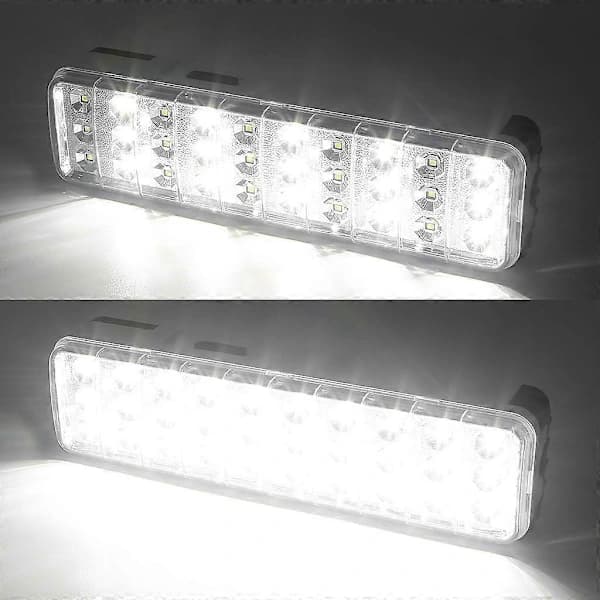 30LED Multifunksjonell Nødlampe Oppladbar LED Sikkerhetslampe 2 Moduser For Hjemmet