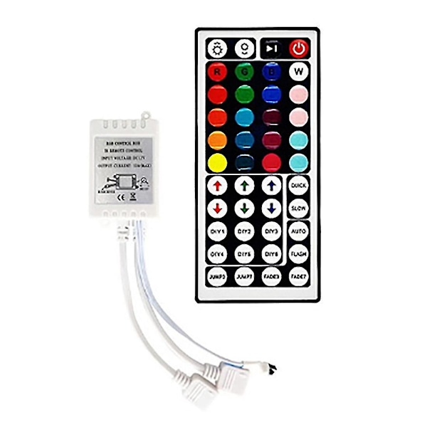 RGB-styrenhet med fjärrkontroll 44 knappar RGB-styrenhet 44 knappar
