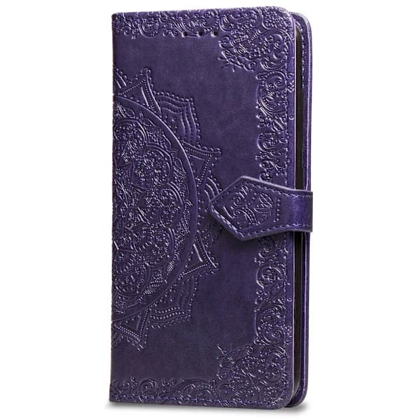 iPhone 7/8/SE (2020/2022) - Mandala Lærveske - Lilla 60 60