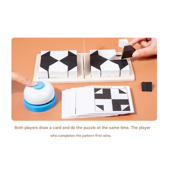 Educational Hidden Blocks Pedagogical Toys - Develop Children's Spatial Ability Interactive Game for Parents and Children Logical Thinking Gift