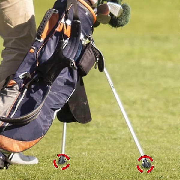Golfbagstativ – Letinstalleret golfbagstativ – Udskiftningsfødder til golfbagstativ