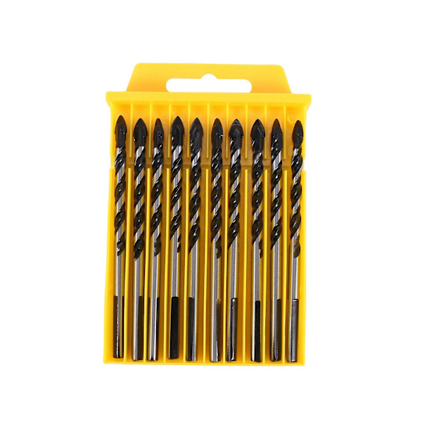 Flersidig borr, 10-delad 6mm multimaterial borr