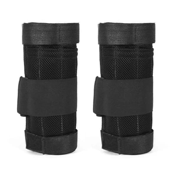 2-pack 16 kg justerbara ankelvikter för träning av ben med vikt