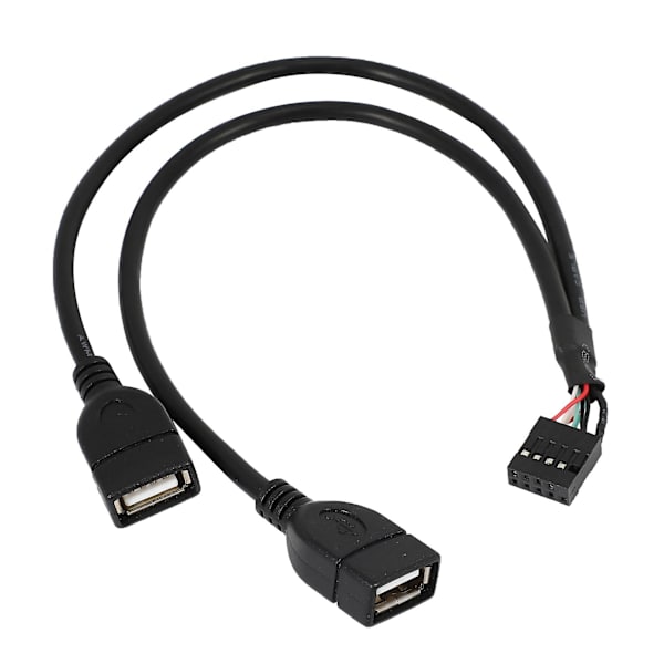 1x 30cm 10 Pin Motherboard Usb 2.0 Adapter Y Splitter Kabel & 2x 50cm 5 Pin Motherboard Extender Kabel