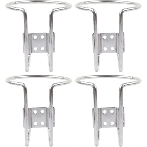HA-Rustfritt stål Båt Ring Koppholder Universal Drikkeholder Kompatibel Med Marine Yac
