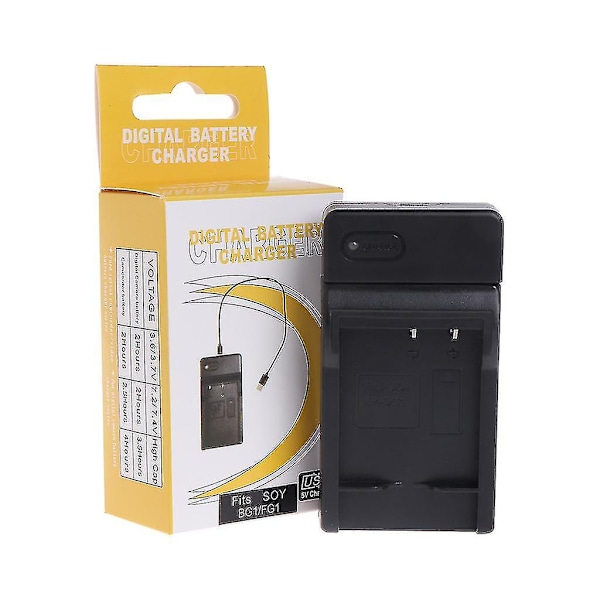 Np-bg1 USB-batterioplader til Cybershot Dsc-hx30v Dsc-hx20v Dsc-hx10v Ny