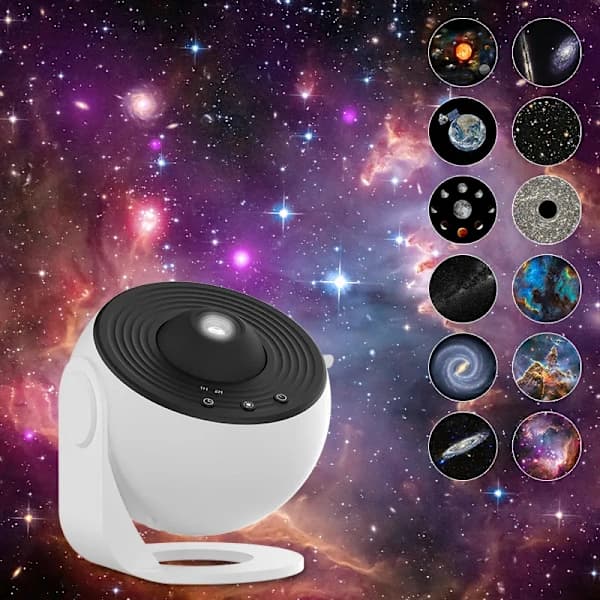 Nattlampe Galaxy Projektor Stjernehimmel Projektor-FM-