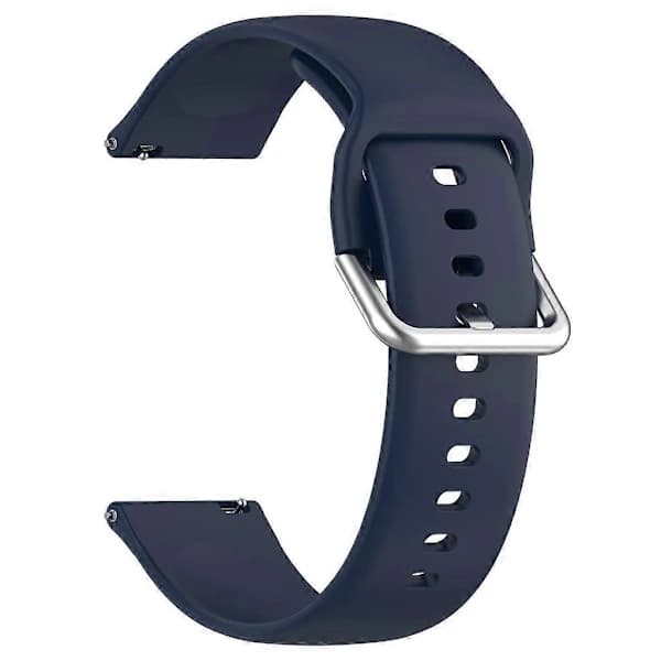 Klocka Silikone Udskiftningsarmbånd Fleksibelt Armbånd til V9 PRO Midnight blue