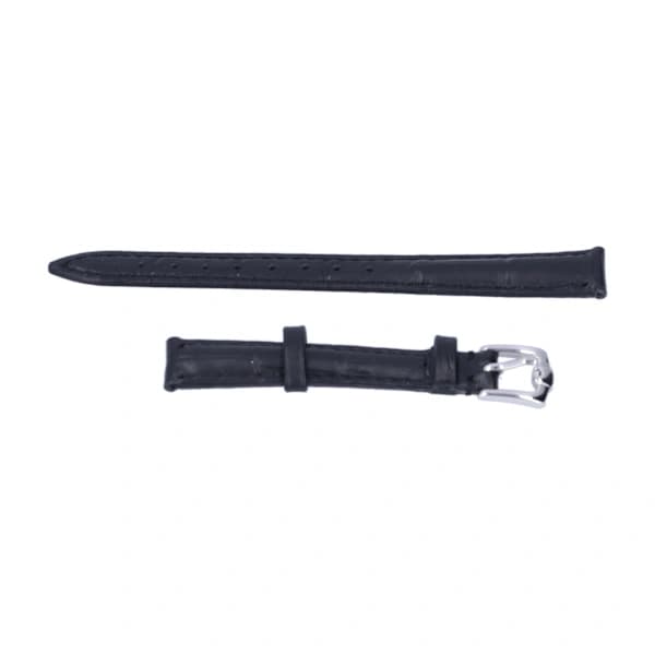 HA-Spænde Urrem Erstatning Unisex Urrem Reservedele Tilbehør Sort24mm / 0.94in