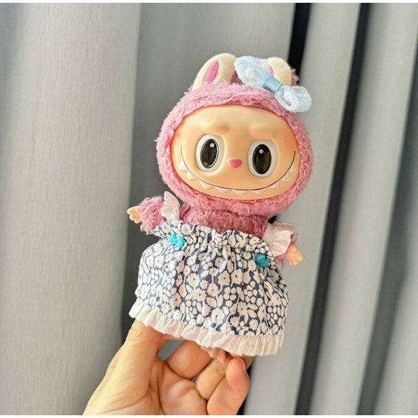 [HH] Kawaii Kläder Outfit Tillbehör för Kpop Labubu Idol Dockor Overall Set Kläder 42