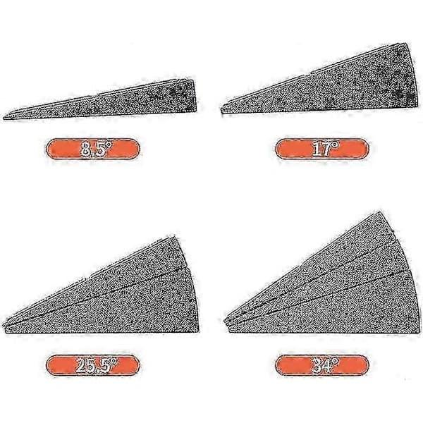 Squat Wedge Block Justerbar Halkfri Squat Ramp Marklyft Wedge Vadsträckare Lutande Bräda För Squat Och Marklyft []