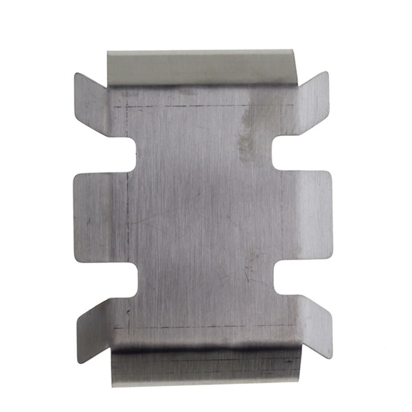 Rustfritt stål chassis rustning akselbeskytter bunnplate for Rc bane bil oppgraderingsdeler