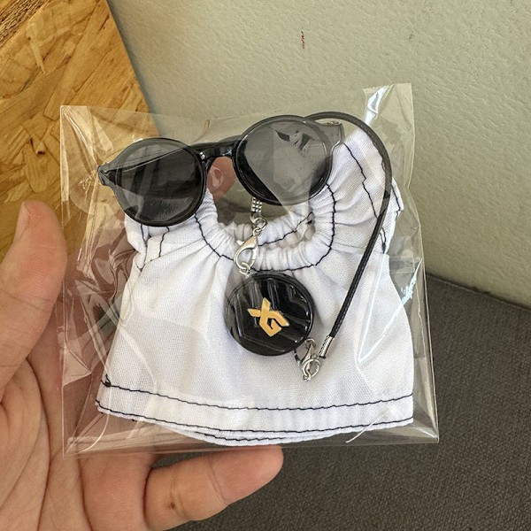 [HH] 17CM Labubu Dockkläder Outfit Tillbehör Klassisk Klänningsset för V2 Mini Söta Dockor Kläder Flicka Barn Present Labubu Ropa One Size Colorful-5