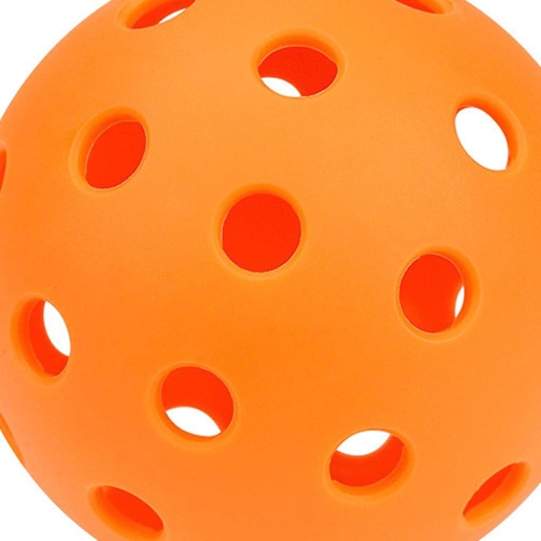 Luminous Pickleball Ball Professionell Kvalitet 40 Hål Tävling Boll Speciellt Utformad för Utomhusbanor Sanktionerad Turneringsspel