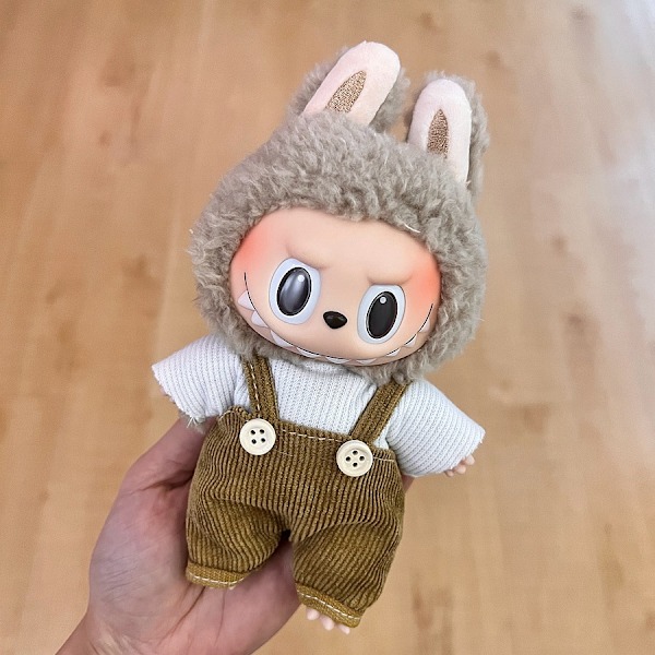 [HH] Labubu Kläder och Accessoarer Endast Kläder POPMART LABUBU Sittande Docka Kläder Hatt 21