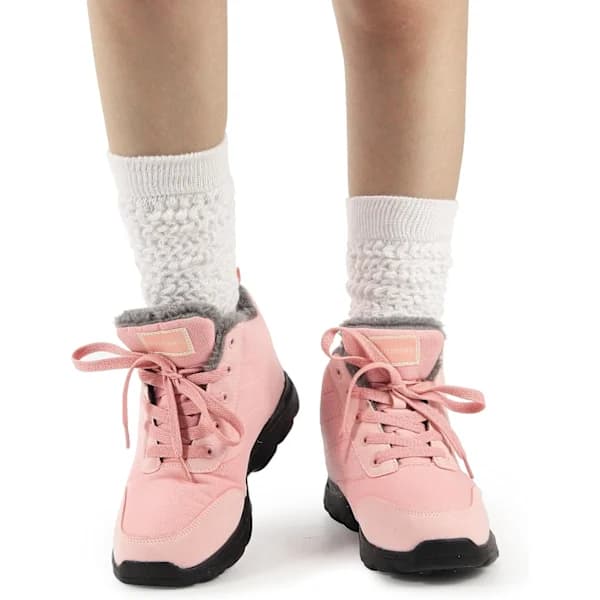 Slouch Socks Dame Lårhøje Støvler Sokker Bløde Scrunch Sokker