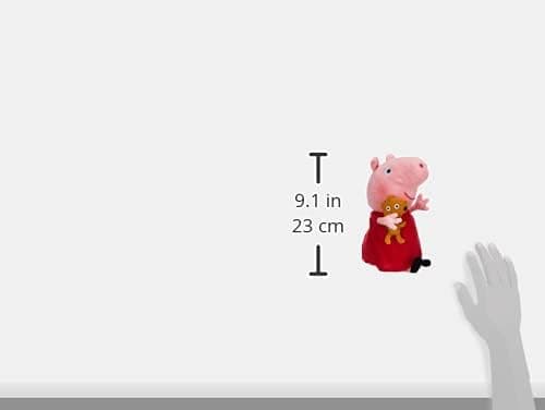 Peppa Pig Buddy - Mjukt gosedjur för barn, gosedjur, babyleksak, samlarobjekt