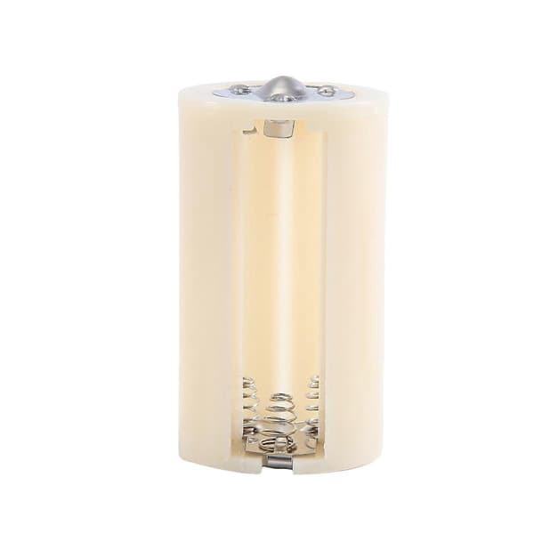 AA til D Batteriboks 3 X AA til D Størrelse Batteriadapter Omformer Holder Skifter Etui Boks for Batteri