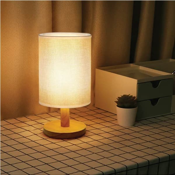 Liten bordlampe til soverom - Nattbordslamper, ZQKLA