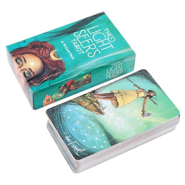 Light Seer's Tarotkort - Engelsk Spådom for Brettspill