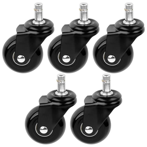 IKEA lenestolhjul gummi 5 cm / 10 mm 5 stk. 272